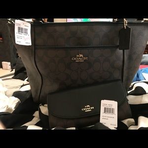 New with tags coach bag and matching wallet